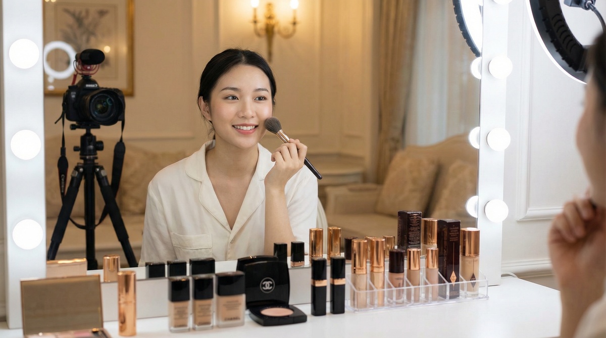 糖心vlog美妆视频